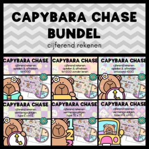 CAPYBARA CHASE BUNDEL CIJFEREND REKENEN
