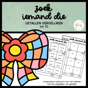 ZOEK IEMAND DIE GETALLEN VERGELIJKEN TOT 10