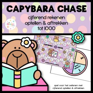 CAPYBARA CHASE: CIJFEREND OPTELLEN EN AFTREKKEN TOT 1000