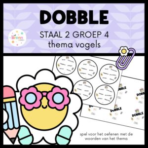STAAL 2 DOBBLE GROEP 4 THEMA VOGELS