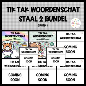 STAAL 2 TIK TAK WOORDENSCHAT (GROEI)BUNDEL GROEP 4
