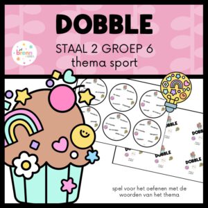 STAAL 2 DOBBLE GROEP 6 THEMA SPORT