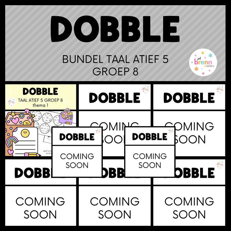 TAAL ACTIEF 5 DOBBLE (GROEI)BUNDEL GROEP 8
