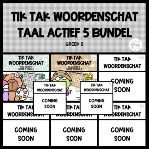 TAAL ACTIEF 5 TIK TAK WOORDENSCHAT (GROEI)BUNDEL GROEP 5