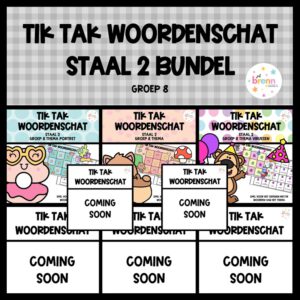 STAAL 2 TIK TAK WOORDENSCHAT (GROEI) BUNDEL GROEP 8