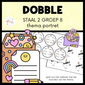 STAAL 2 DOBBLE GROEP 8 THEMA PORTRET
