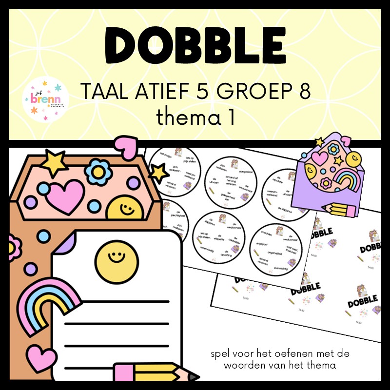 TAAL ACTIEF 5 DOBBLE GROEP 8 THEMA 1