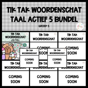 TAAL ACTIEF 5 TIK TAK WOORDENSCHAT (GROEI)BUNDEL GROEP 5