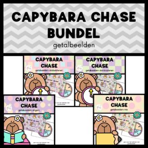 CAPYBARA CHASE BUNDEL GETALBEELDEN