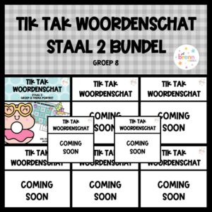 STAAL 2 TIK TAK WOORDENSCHAT (GROEI) BUNDEL GROEP 8
