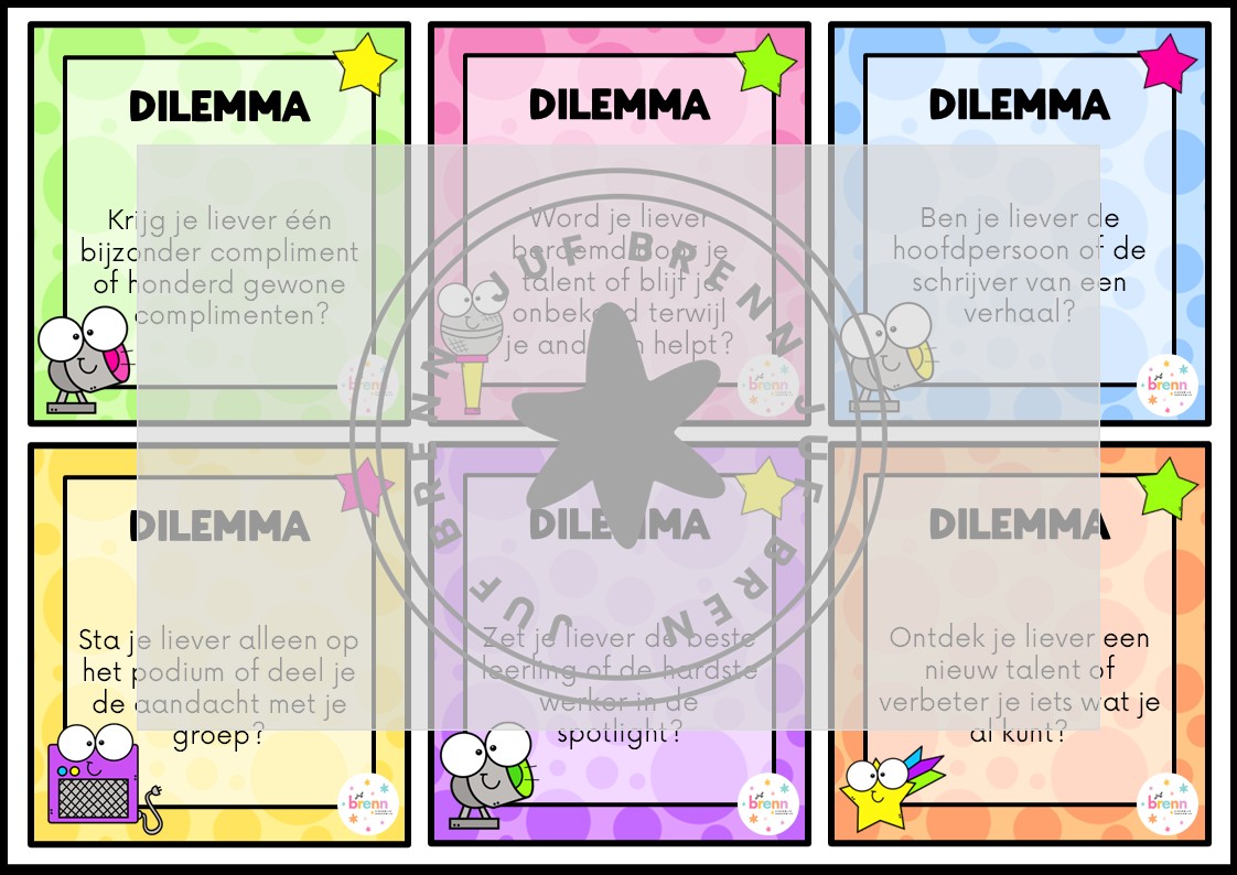 KINDERBOEKENWEEK: SPOT AAN! DILEMMAKAARTJES GROEP 5/6 - Afbeelding 2