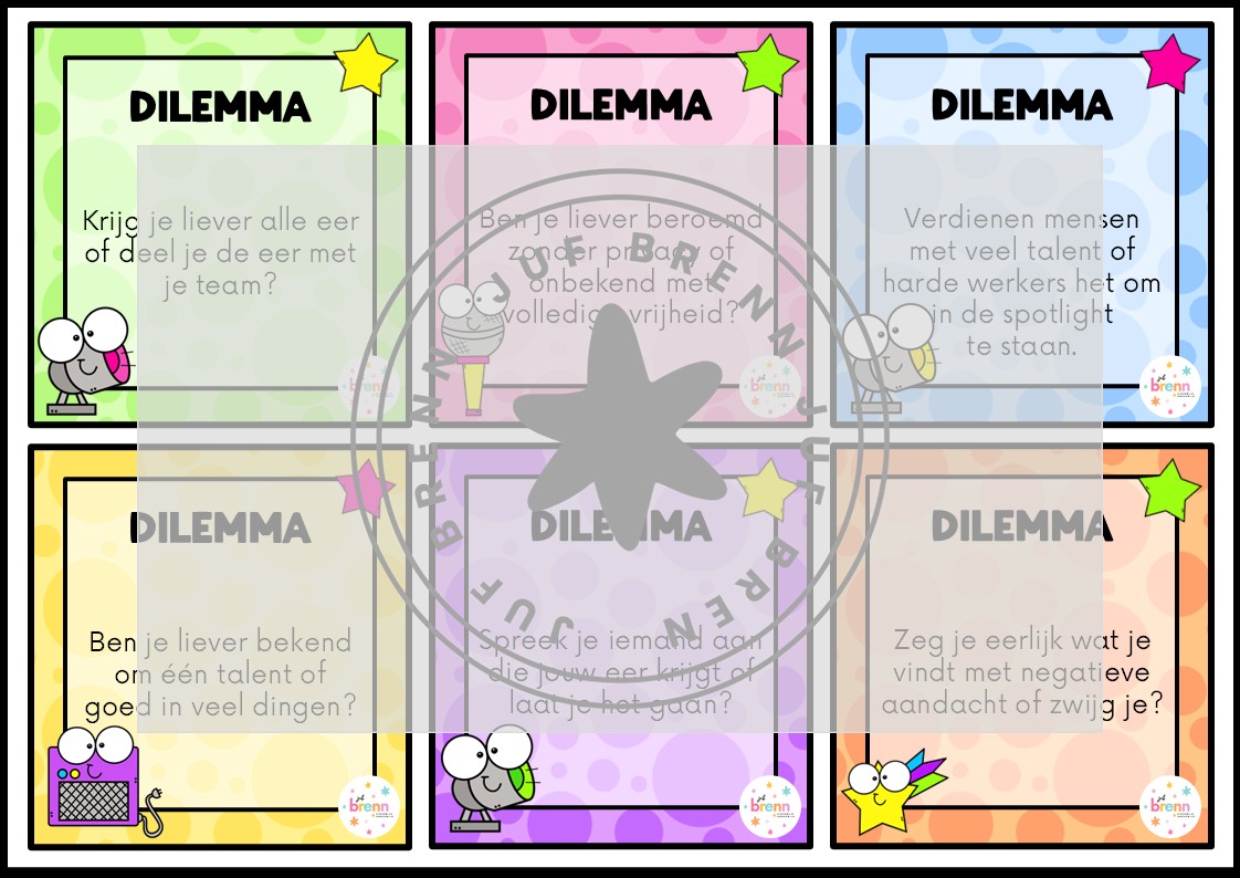 KINDERBOEKENWEEK: SPOT AAN! DILEMMAKAARTJES GROEP 7/8 - Afbeelding 2