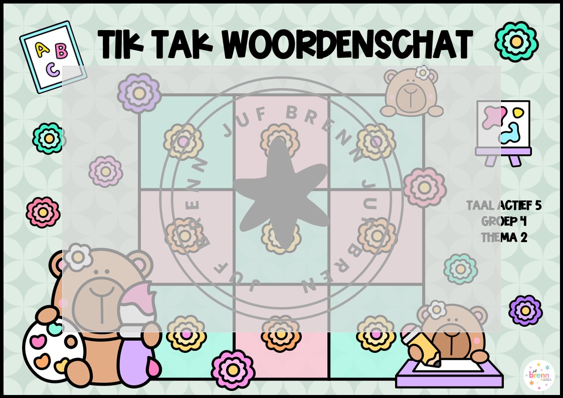 TAAL ACTIEF 5 TIK TAK WOORDENSCHAT GROEP 4 THEMA 2 - Afbeelding 2