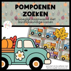 POMPOENEN ZOEKEN: BIJVOEGLIJK NAAMWOORD MET AARDRIJKSKUNDIGE NAMEN