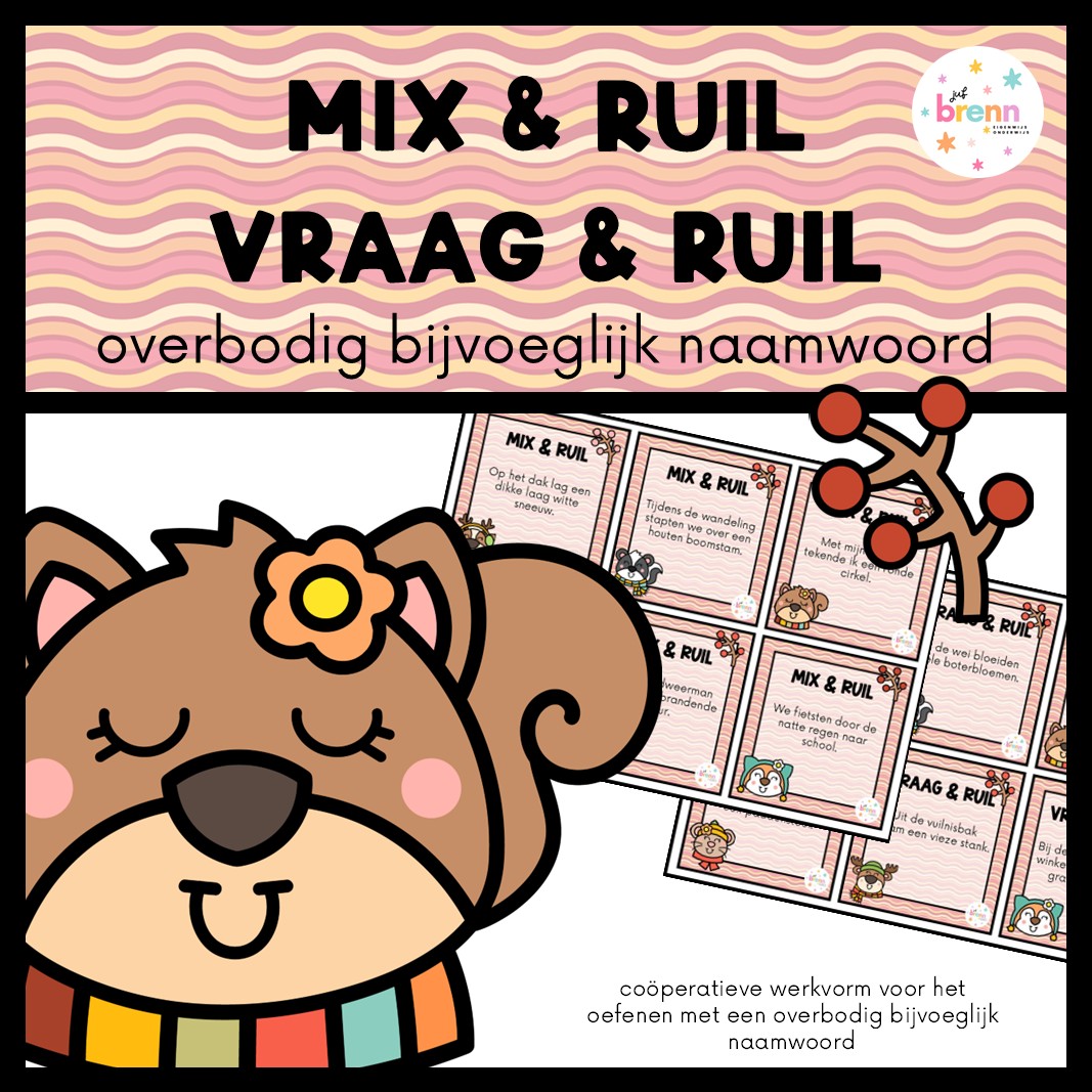 MIX VRAAG & RUIL: OVERBODIG BIJVOEGLIJK NAAMWOORD