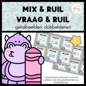 MIX VRAAG EN RUIL: GETALBEELDEN DOBBELSTENEN