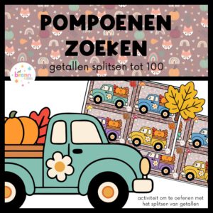 POMPOENEN ZOEKEN: GETALLEN SPLITSEN TOT 100