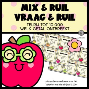 MIX VRAAG & RUIL: WELK GETAL ONTBREEKT TELRIJ TOT 10.000