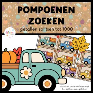 POMPOENEN ZOEKEN: GETALLEN SPLITSEN TOT 1000