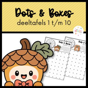 DOTS & BOXES HERFST DEELTAFELS 1 T/M 10