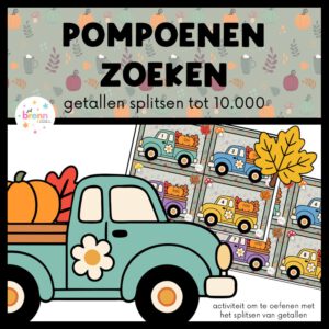POMPOENEN ZOEKEN: GETALLEN SPLITSEN TOT 10.000