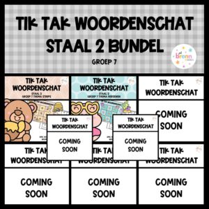 STAAL 2 TIK TAK WOORDENSCHAT (GROEI) BUNDEL GROEP 7