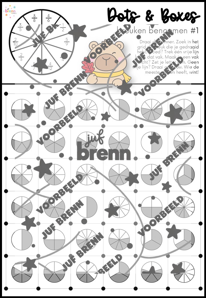 DOTS & BOXES HERFST BREUKEN BENOEMEN - Afbeelding 2