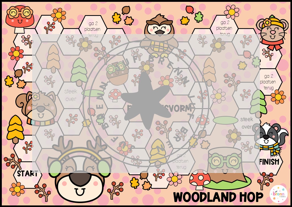 WOODLAND HOP: PERSOONSVORM - Afbeelding 2