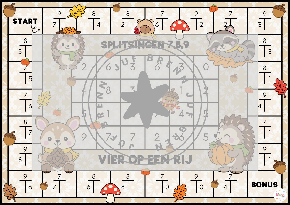 VIER OP EEN RIJ: SPLITSINGEN VAN 7, 8 & 9 - Afbeelding 2