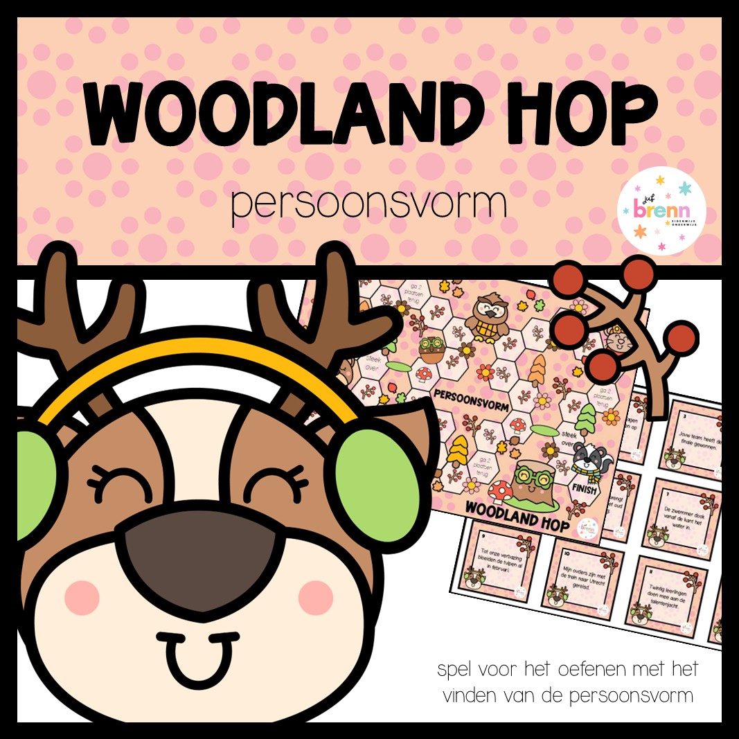 WOODLAND HOP: PERSOONSVORM