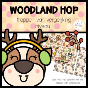 WOODLAND HOP: TRAPPEN VAN VERGELIJKING NIVEAU 1