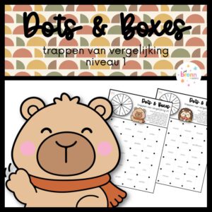DOTS & BOXES: TRAPPEN VAN VERGELIJKING NIVEAU 1