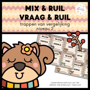 MIX VRAAG & RUIL: TRAPPEN VAN VERGELIJKING NIVEAU 2