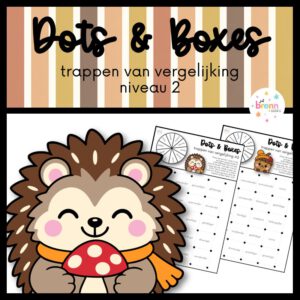 DOTS & BOXES: TRAPPEN VAN VERGELIJKING NIVEAU 2