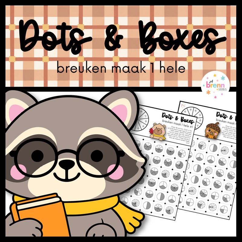 DOTS & BOXES HERFST BREUKEN MAAK 1 HELE