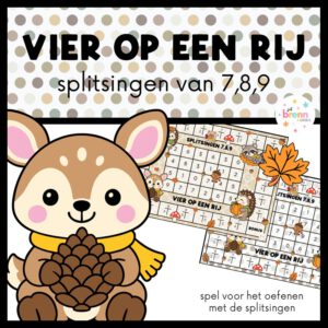 VIER OP EEN RIJ: SPLITSINGEN VAN 7, 8 & 9