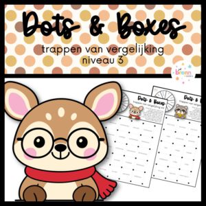 DOTS & BOXES: TRAPPEN VAN VERGELIJKING NIVEAU 3