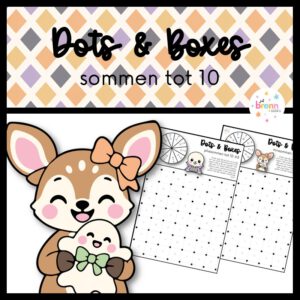 DOTS & BOXES HALLOWEEN SOMMEN TOT 10