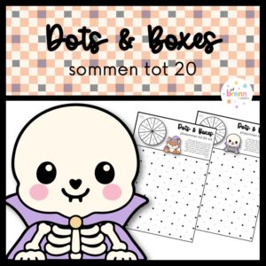 DOTS & BOXES HALLOWEEN SOMMEN TOT 20