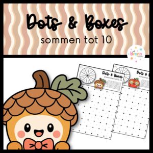 DOTS & BOXES HERFST SOMMEN TOT 10