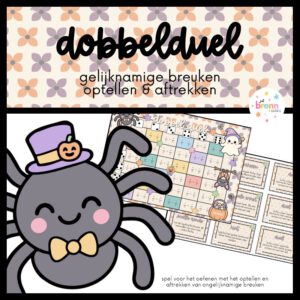 DOBBELDUEL: GELIJKNAMIGE BREUKEN OPTELLEN & AFTREKKEN